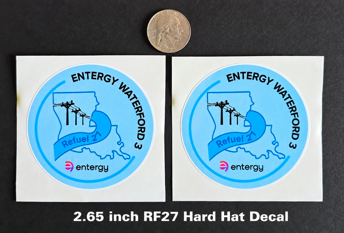 RF27 Hard Hat Sticker